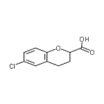 CAS#: 40026-24-2, 6-Chloro-2-Chromanecarboxylic Acid