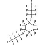 CAS#: 400626-83-7, 1,1,2,2,3,3,4,5,5,6-Decafluoro-4,6-Bis(Heptafluoropropoxy)Cyclohexane
