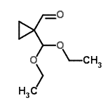 CAS#: 400709-86-6, 1-(Diethoxymethyl)Cyclopropanecarbaldehyde