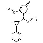 CAS#: 40072-82-0, 4-Methoxy-5-[Methoxy(3-Phenyl-2-Oxiranyl)Methylene]-2(5H)-Furanone