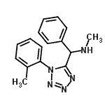 CAS#: 400747-21-9, N-Methyl-1-[1-(2-Methylphenyl)-1H-Tetrazol-5-Yl]-1-Phenylmethanamine