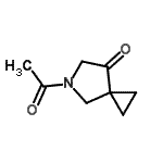 CAS#: 400841-12-5, 5-Acetyl-5-Azaspiro[2.4]Heptan-7-One