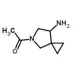 CAS#: 400841-20-5, 1-(7-Amino-5-Azaspiro[2.4]Hept-5-Yl)Ethanone