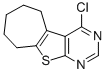 CAS#: 40106-58-9, 4-Chloro-6,7,8,9-Tetrahydro-5H-Cyclohepta[4,5]Thieno[2,3-d]Pyrimidine