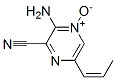 CAS#: 40132-91-0, (Z)-3-Amino-6-(1-Propenyl)-Pyrazinecarbonitrile 4-Oxide