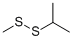 CAS#: 40136-65-0, Methyl Isopropyl Disulfide