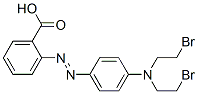 CAS#: 40136-80-9, 2-[[4-[Bis(2-Bromoethyl)Amino]Phenyl]Azo]Benzoic Acid