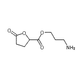 CAS 登录号：401461-42-5， 3-氨基丙基5-氧代四氢-2-呋喃羧酸酯