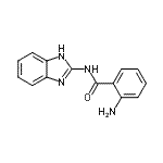CAS 登录号：401588-96-3， 2-氨基-N-(1H-苯并咪唑-2-基)苯甲酰胺