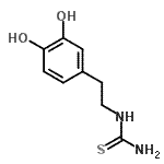 CAS#: 401602-53-7, 1-[2-(3,4-Dihydroxyphenyl)Ethyl]Thiourea