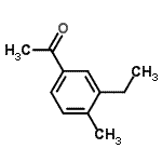 CAS 登录号：40180-56-1， 1-(3-乙基-4-甲基苯基)乙酮