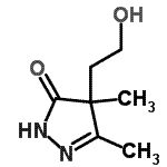CAS#: 401934-50-7, 4-(2-Hydroxyethyl)-4,5-Dimethyl-2,4-Dihydro-3H-Pyrazol-3-One