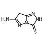 CAS#: 402758-49-0, 6-Amino-2,7-Dihydro-3H-Pyrazolo[5,1-c][1,2,4]Triazole-3-Thione