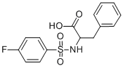 CAS#: 40279-96-7, 2-([(4-Fluorophenyl)Sulfonyl]Amino)-3-Phenylpropanoic Acid