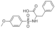 CAS#: 40280-00-0, 2-([(4-Methoxyphenyl)Sulfonyl]Amino)-3-Phenylpropanoic Acid
