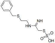 CAS 登录号：40283-98-5， 硫代硫酸氢 S-[2-亚氨基-2-[[2-[(苯基甲基)硫代]乙基]氨基]乙基]酯