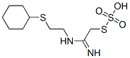 CAS#: 40284-01-3, Thiosulfuric Acid Hydrogen S-[2-[[2-(Cyclohexylthio)Ethyl]Amino]-2-Iminoethyl] Ester