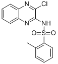 CAS 登录号：4029-40-7， N-(3-氯喹喔啉-2-基)-2-甲基苯磺酰胺