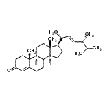 CAS#: 4030-92-6, (8xi,22E)-Ergosta-4,22-Dien-3-One