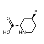 CAS#: 403503-52-6, (2S,4S)-4-Fluoro-2-Piperidinecarboxylic Acid
