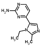 CAS#: 403792-92-7, 4-(1-Ethyl-2-Methyl-1H-Imidazol-5-Yl)-2-Pyrimidinamine