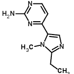 CAS#: 403792-95-0, 4-(2-Ethyl-1-Methyl-1H-Imidazol-5-Yl)-2-Pyrimidinamine