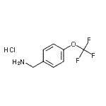CAS#: 403841-98-5, 1-[4-(Trifluoromethoxy)Phenyl]Methanamine Hydrochloride (1:1)