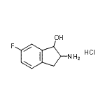 CAS#: 403860-39-9, 2-Amino-6-Fluoro-1-Indanol Hydrochloride (1:1)