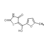 CAS#: 404008-46-4, (5Z)-5-[Hydroxy(5-Methyl-2-Furyl)Methylene]-1,3-Thiazolidine-2,4-Dione