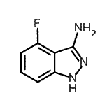 CAS#: 404827-78-7, 4-Fluoro-1H-Indazol-3-Amine