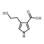CAS 登录号：404839-11-8， 4-(2-羟基乙基)-1H-吡咯-3-羧酸