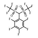 CAS#: 405074-81-9, 1-{Bis[(Trifluoromethyl)Sulfonyl]Methyl}-2,3,4,5,6-Pentafluorobenzene