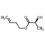 CAS 登录号：405266-51-5， 3-丁烯-1-基(2S)-2-羟基丙酸酯