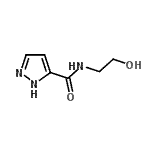 CAS#: 405278-69-5, N-(2-Hydroxyethyl)-1H-Pyrazole-5-Carboxamide