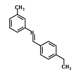 CAS#: 405287-65-2, (E)-1-(4-Ethylphenyl)-N-(3-Methylphenyl)Methanimine