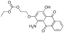 CAS#: 40530-60-7, 2-[(1-Amino-9,10-Dihydro-4-Hydroxy-9,10-Dioxo-2-Anthryl)Oxy]Ethyl Ethyl Carbonate