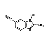 CAS#: 405314-03-6, 1-Hydroxy-2-Methyl-1H-Benzimidazole-6-Carbonitrile