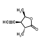 CAS#: 405552-28-5, (3R,4S,5R)-4-Ethynyl-3,5-Dimethyldihydro-2(3H)-Furanone