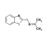 CAS#: 40576-88-3, N-(1,3-Benzothiazol-2-Ylsulfanyl)-2-Propanimine