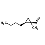 CAS#: 405874-15-9, (1R,2S)-2-Butyl-1-Methylcyclopropanecarbaldehyde
