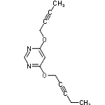 CAS#: 405928-77-0, 4-(2-Butyn-1-Yloxy)-6-(2-Pentyn-1-Yloxy)Pyrimidine