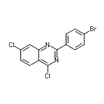 CAS 登录号：405933-94-0， 2-(4-溴苯基)-4,7-二氯-喹唑啉