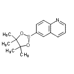 CAS#: 406463-06-7, 6-(4,4,5,5-Tetramethyl-1,3,2-Dioxaborolan-2-Yl)Quinoline