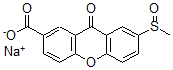 CAS#: 40691-57-4, Sodium 7-methylsulfinyl-9-oxoxanthene-2-carboxylate
