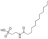 CAS 登录号：40738-12-3， 2-[(1-氧代十二烷基)氨基]乙烷磺酸