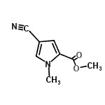 CAS#: 40740-43-0, Methyl 4-Cyano-1-Methyl-1H-Pyrrole-2-Carboxylate