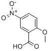 CAS 登录号：40751-89-1， 2-甲氧基-5-硝基-苯甲酸