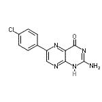 CAS 登录号：407610-69-9， 2-氨基-6-(4-氯苯基)-4(1H)-蝶啶酮