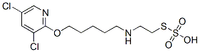 CAS#: 40771-32-2, Thiosulfuric Acid Hydrogen S-[2-[[5-[(3,5-Dichloro-2-Pyridinyl)Oxy]Pentyl]Amino]Ethyl] Ester