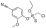 CAS#: 4081-32-7, (Chloromethyl)Phosphonothioic Acid O-(4-Cyano-2-Methoxyphenyl) O-Ethyl Ester